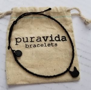 Pura Vida Black Cat Seed Bead Bracelet (#2)